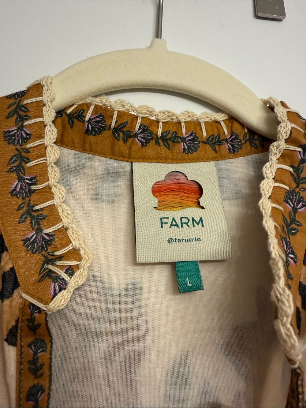 Farm Rio Ainika Ruffled Mini Dress - Picture 4 of 11